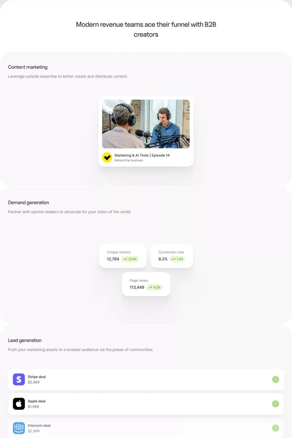 Ivee - Landing design inspiration