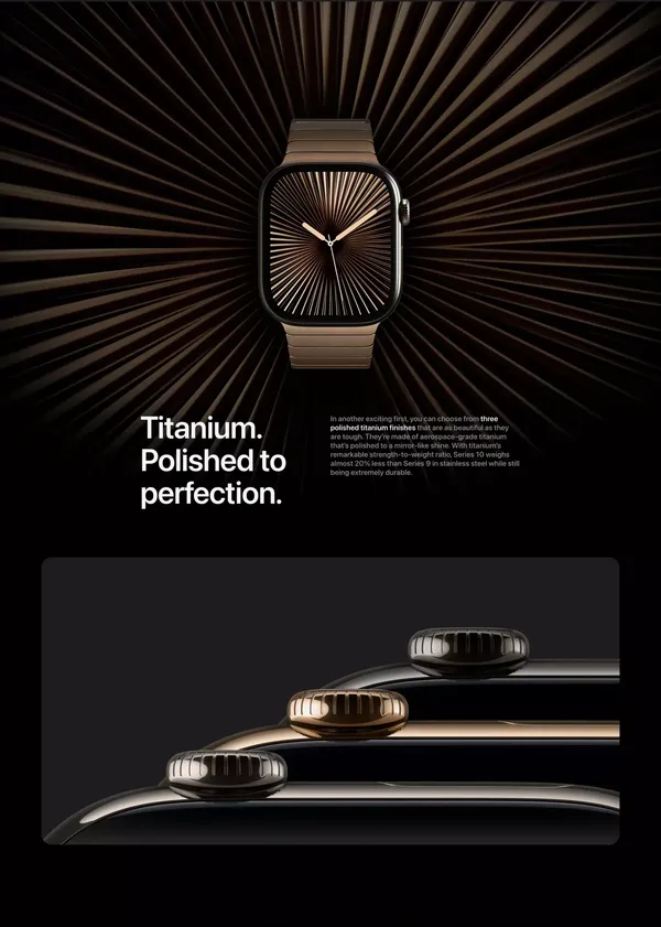 Apple Watch Series 10 - Apple - Landing design inspiration