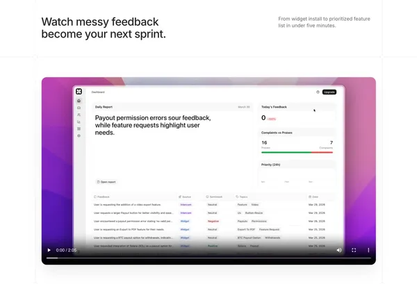 Audyr — Know exactly what to build next - Landing design inspiration