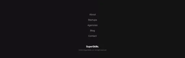 SuperSkills | Expert Webflow Development and Site Maintenance - Portfolio design inspiration