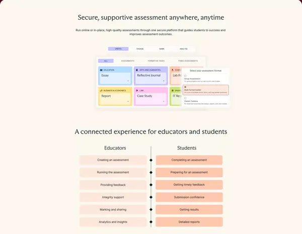 Uplifting Assessment | Cadmus - Landing design inspiration