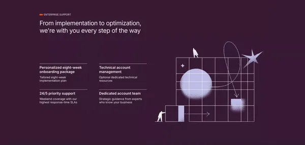 Zapier Enterprise | Scale AI Workflows Fast and Securely - Landing design inspiration