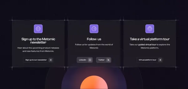 Metomic for Google Ecosystem | Launch Week - Landing design inspiration