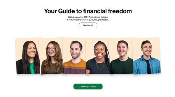 Fruitful - Your money, finally figured out - Landing design inspiration