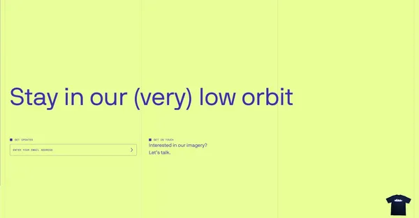 Albedo - Landing design inspiration