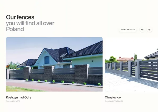 FENZ® | Nowoczesne Aluminiowe Ogrodzenia, Bramy, Furtki i Przęsła - Landing design inspiration