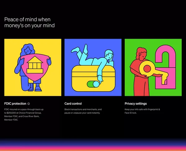 Current | Future of Banking - Landing design inspiration