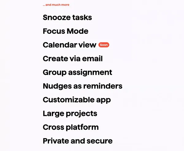 Superlist - Landing design inspiration