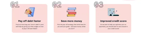 Incredible - Save on your debt - Landing design inspiration