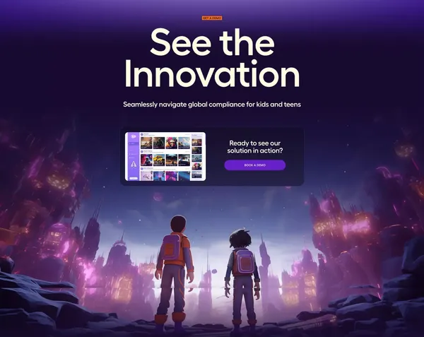 k-ID | A quantum leap in age appropriate compliance & design - Landing design inspiration
