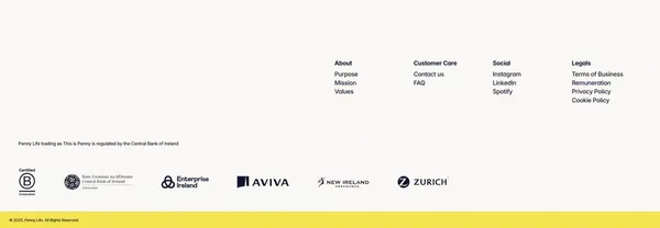Penny | The Pension You Actually Asked For | Women's Pension Solution - Landing design inspiration
