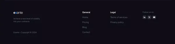 AI-Powered Contract Intelligence - Landing design inspiration