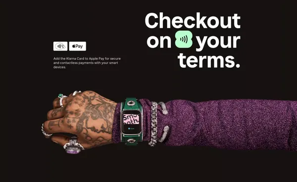 The Klarna Card: Pay online, offline & abroad - Landing design inspiration
