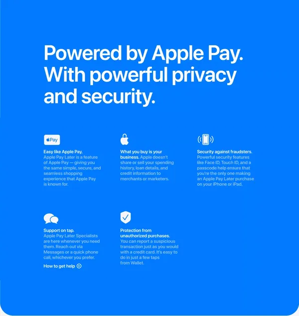 Apple Pay - Apple Pay Later - Apple - Landing design inspiration