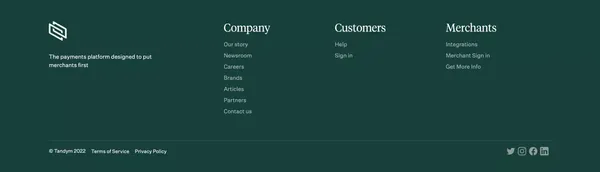 Tandym | Branded cards for the best brands - Landing design inspiration