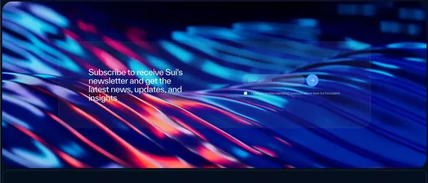 Sui | Deliver the Benefits of Web3 with the Ease of Web2 - Landing design inspiration