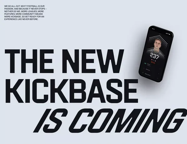 Kickbase Fantasy Manager - Landing design inspiration