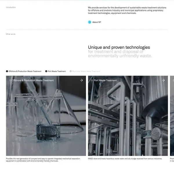 Home - Norwegian Technology - Landing design inspiration