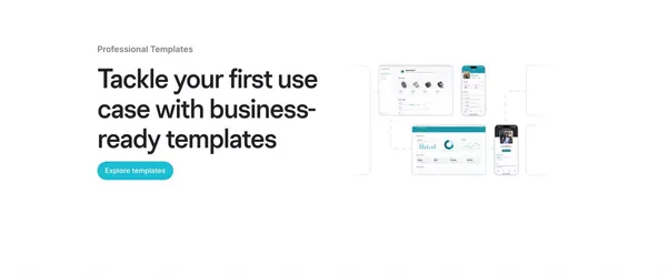 Glide | Build custom business software in minutes - Landing design inspiration
