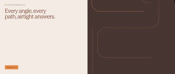 Quinn Global Tax Law | International Tax & Legal Advisory Firm - Landing design inspiration
