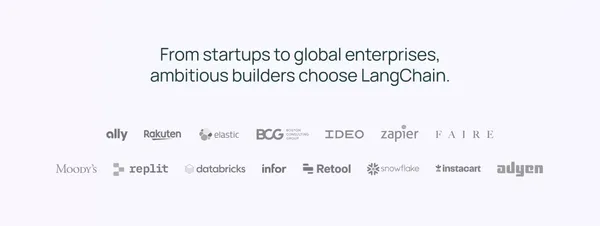 LangChain - Landing design inspiration