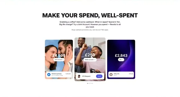 Revolut | All-in-one Finance App for your Money | Revolut FR - Landing design inspiration