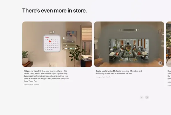 OS - Top OS Features - Apple - Landing design inspiration