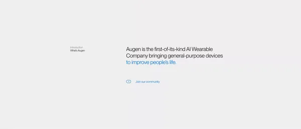 Augen — Pro Human - Landing design inspiration