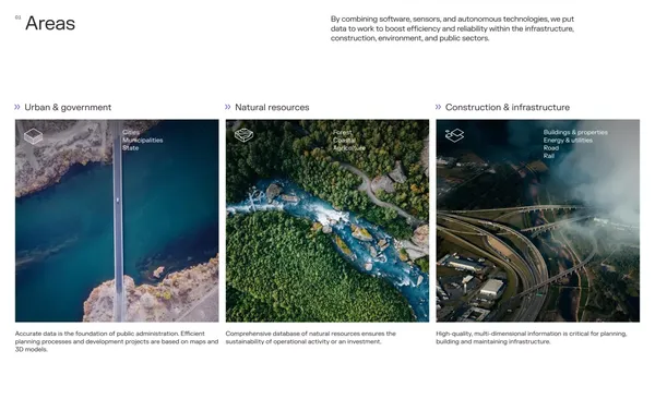 Serving the world with insights beyond data | Field - Landing design inspiration