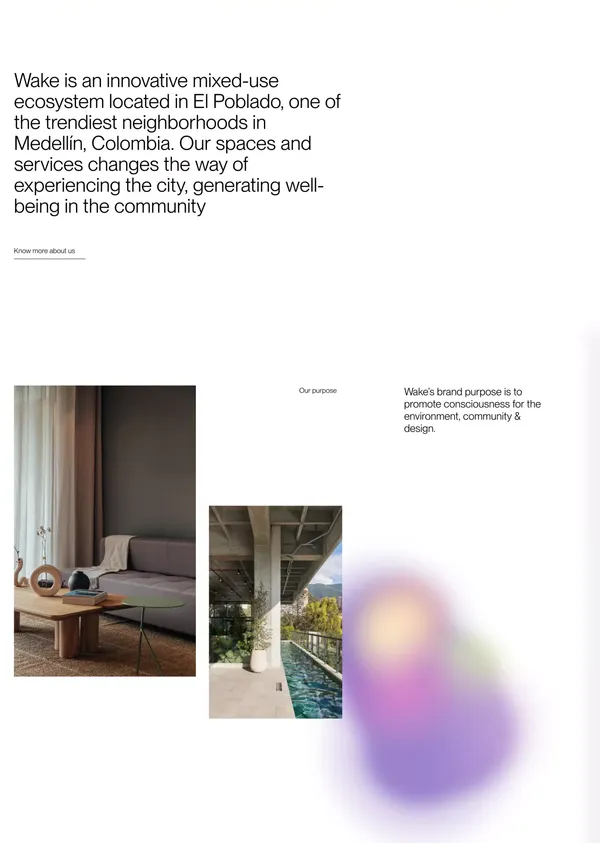 Wake • Wake - Landing design inspiration