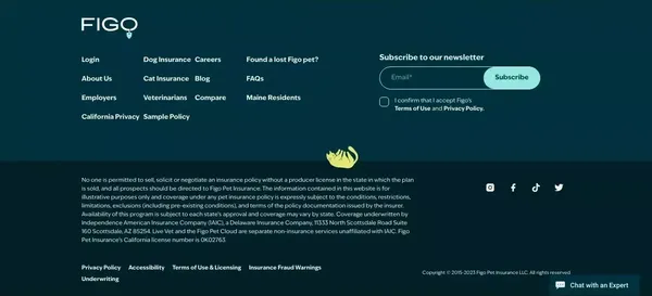 Rated Best Pet Insurance Plans | Figo Pet Insurance - Landing design inspiration
