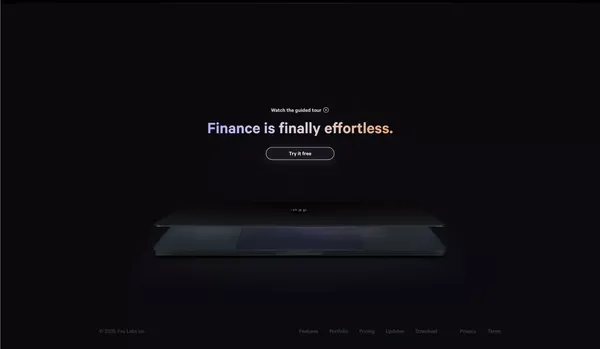 Fey: Make better investments. - Landing design inspiration
