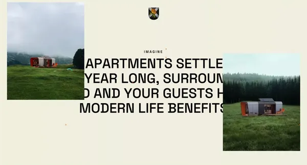 Units™ - Investments in future of living - Landing design inspiration