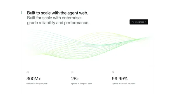 Mintlify - The Knowledge Platform Built for Agents - Landing design inspiration