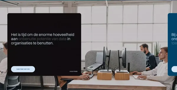 Data Partner - Samen brengen we data tot leven | Stofloos - Portfolio design inspiration