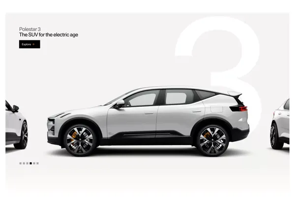 Polestar – Electric cars | Polestar - Landing design inspiration