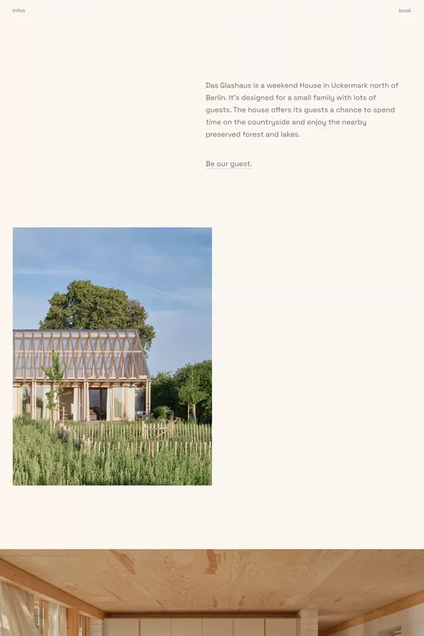 Das Glashaus In der Uckermark – A weekend house by Sigurd Larsen. - Landing design inspiration