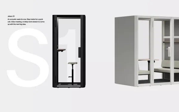 Jetson by Mute - The new workspace essential - Landing design inspiration