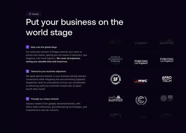 GoPidge | Fastest growing B2B solution - Landing design inspiration