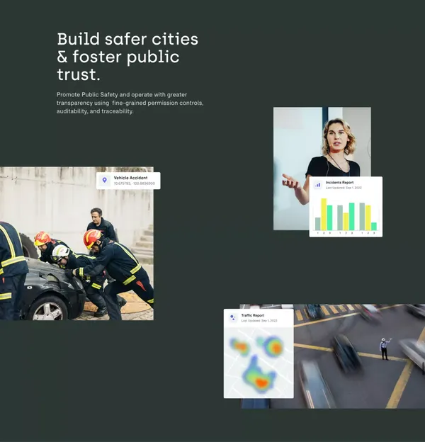 The Advanced Public Safety Platform | Peregrine - Landing design inspiration