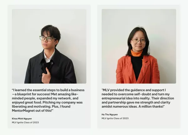 MLV Ignite | High School Entrepreneurship Program - Landing design inspiration