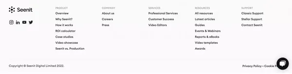 The employee-generated video platform | Seenit - Landing design inspiration