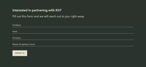 Kit: at-home health testing for your business - Landing design inspiration