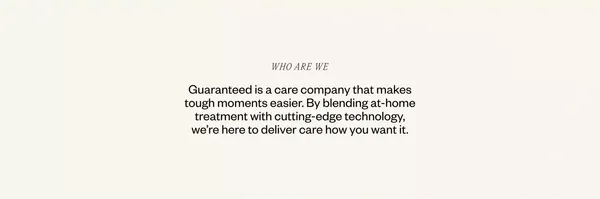 Guaranteed: End-of-life care, how you want it. - Landing design inspiration