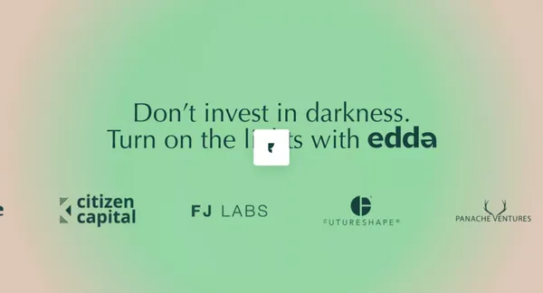 Investto create - Edda - Landing design inspiration
