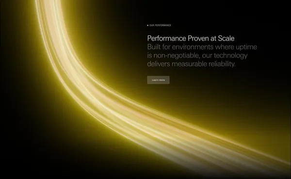 ON.energy | The Race is ON for Grid-Safe AI Power - Landing design inspiration