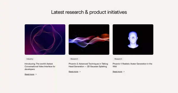 Digital Twin APIs - Landing design inspiration