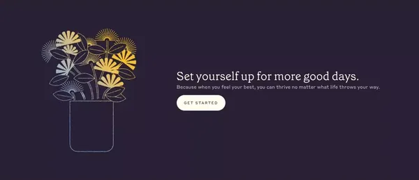 Daylight Health - Landing design inspiration