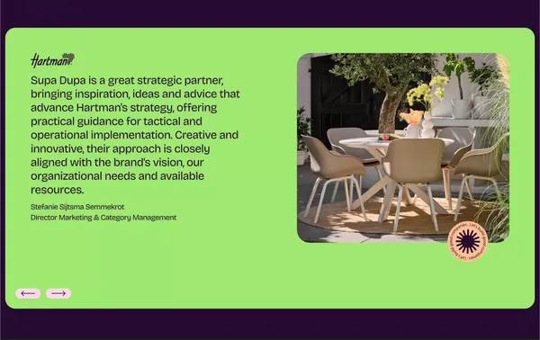 SupaDupa - Let's build good companies! - Landing design inspiration