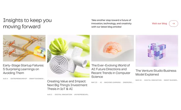 Next Big Thing AG (NBT) is the leading venture studio and technology provider for the Internet of Machines | Next Big Thing AG - Landing design inspiration